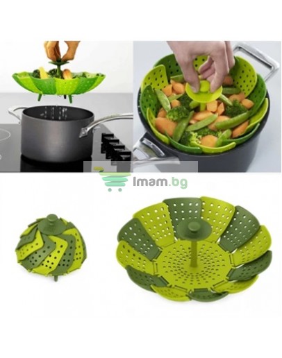 Кошница за готвене на пара с крачета